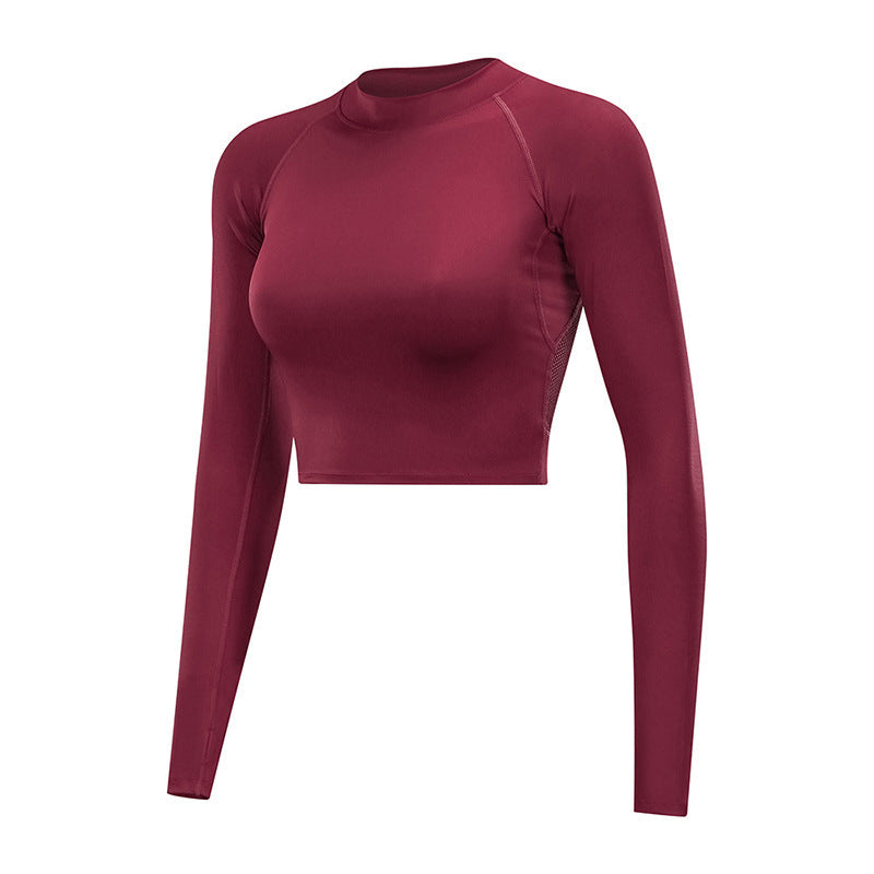 Hollowed-out back gym Full Sleeves T-shirt