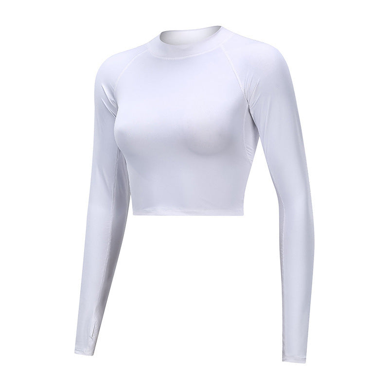 Hollowed-out back gym Full Sleeves T-shirt