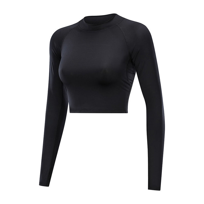 Hollowed-out back gym Full Sleeves T-shirt