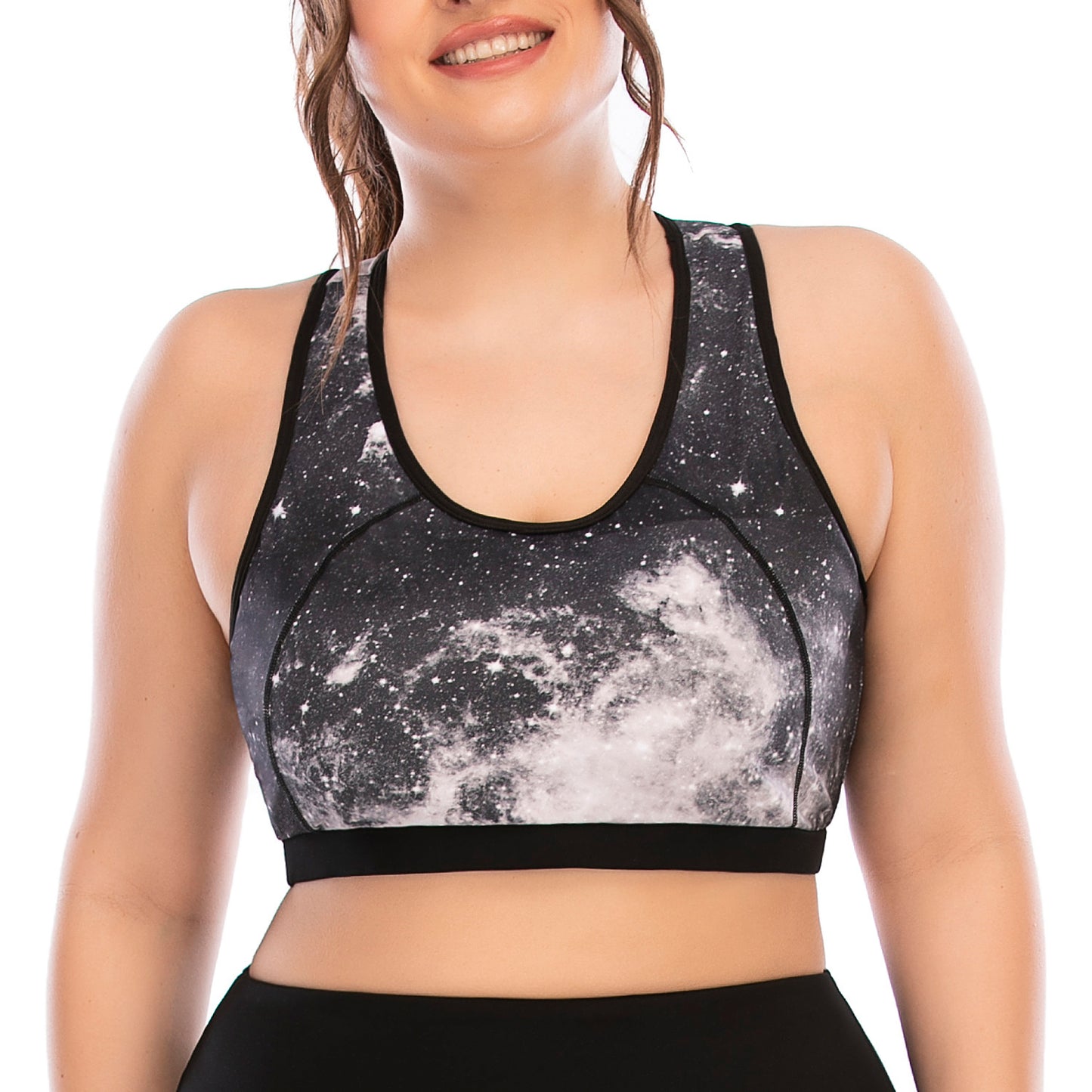 Workout Clothes Suit Plus Size Yoga Clothes Tight-fitting Pants Sports Bra