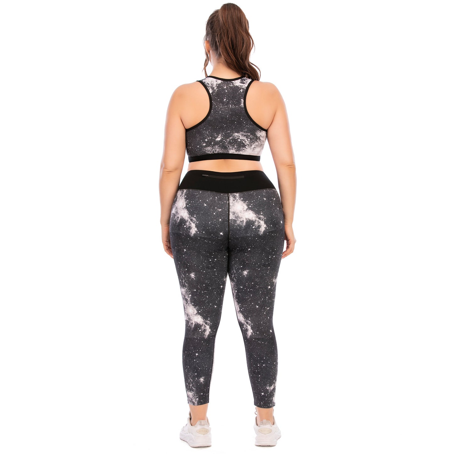 Workout Clothes Suit Plus Size Yoga Clothes Tight-fitting Pants Sports Bra