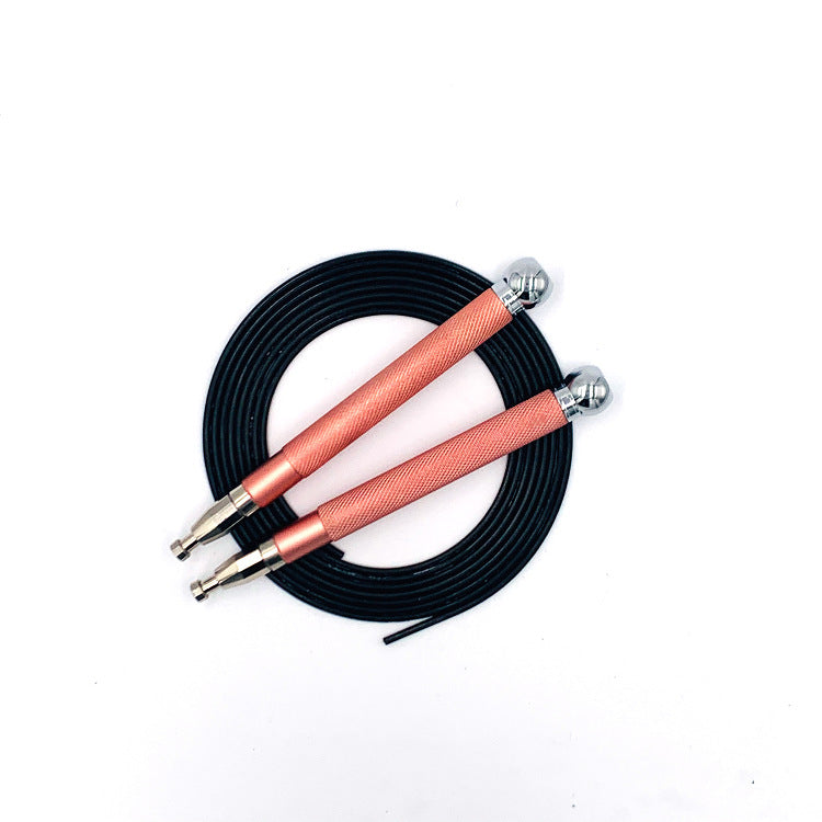 Aluminum Handle Steel Wire Skipping Weight Self-locking Double-bearing Skipping Rope